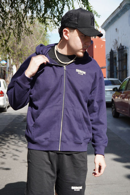 Hoodie Zipper Sebok Club