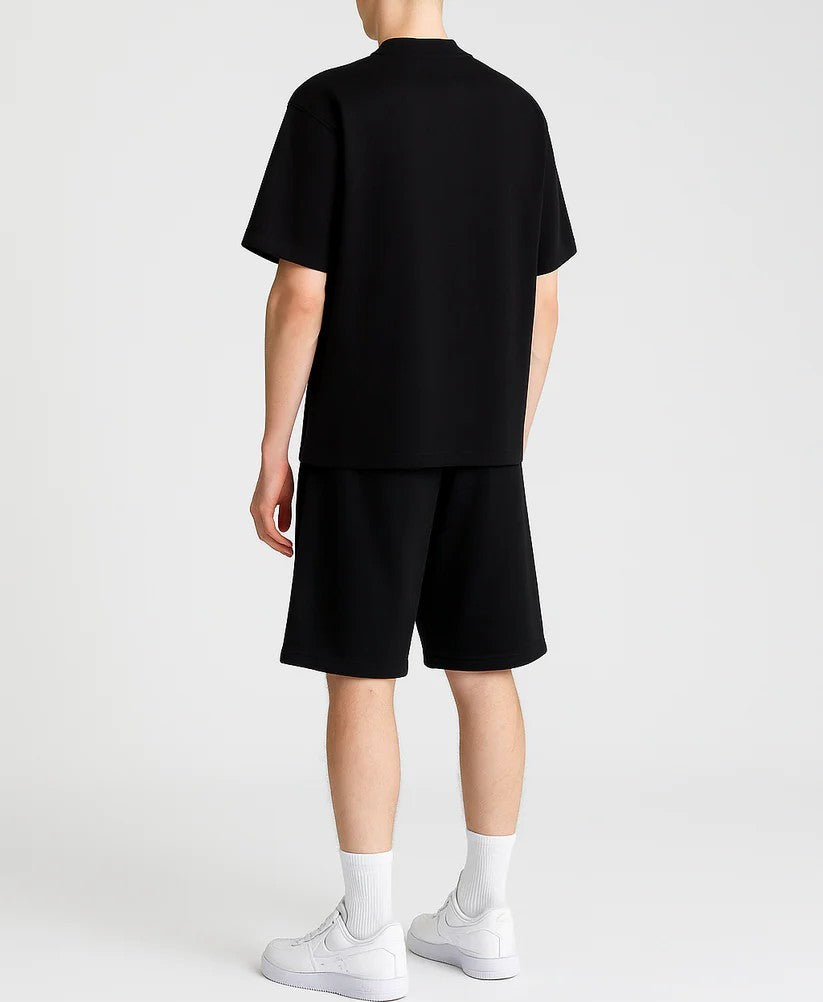 PLAYERA ELITE NEGRO 280GSM
