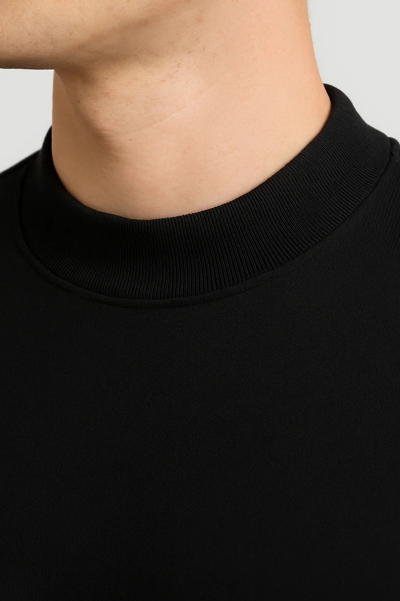 PLAYERA ELITE NEGRO 280GSM