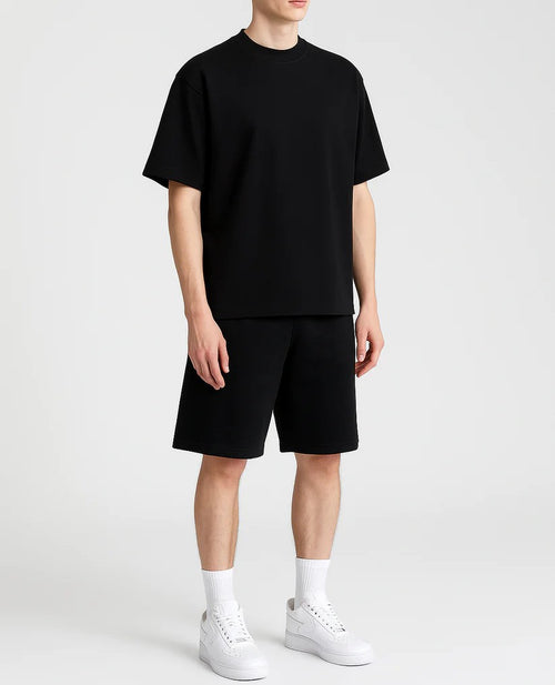 PLAYERA ELITE NEGRO 280GSM